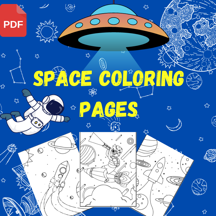 Unlock the universecaptivating space coloring pages for kids ignite imagination made by teachers