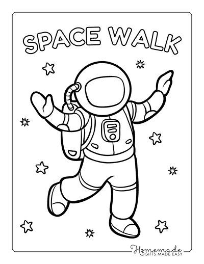 Solar system planet coloring pages for kids free printables