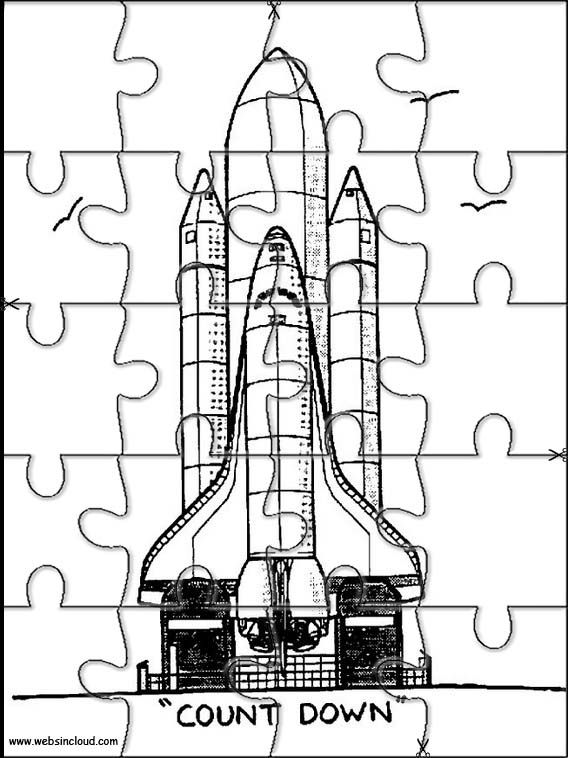 Printable jigsaw puzzles to cut out for kids space coloring pages printable activities for kids space crafts science crafts