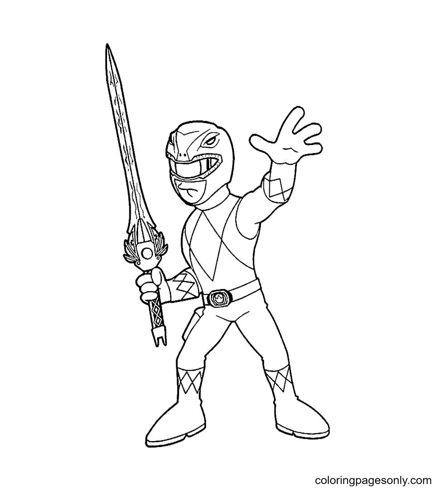 Power rangers coloring pages printable for free download