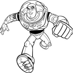 Buzz lightyear coloring pages printable for free download