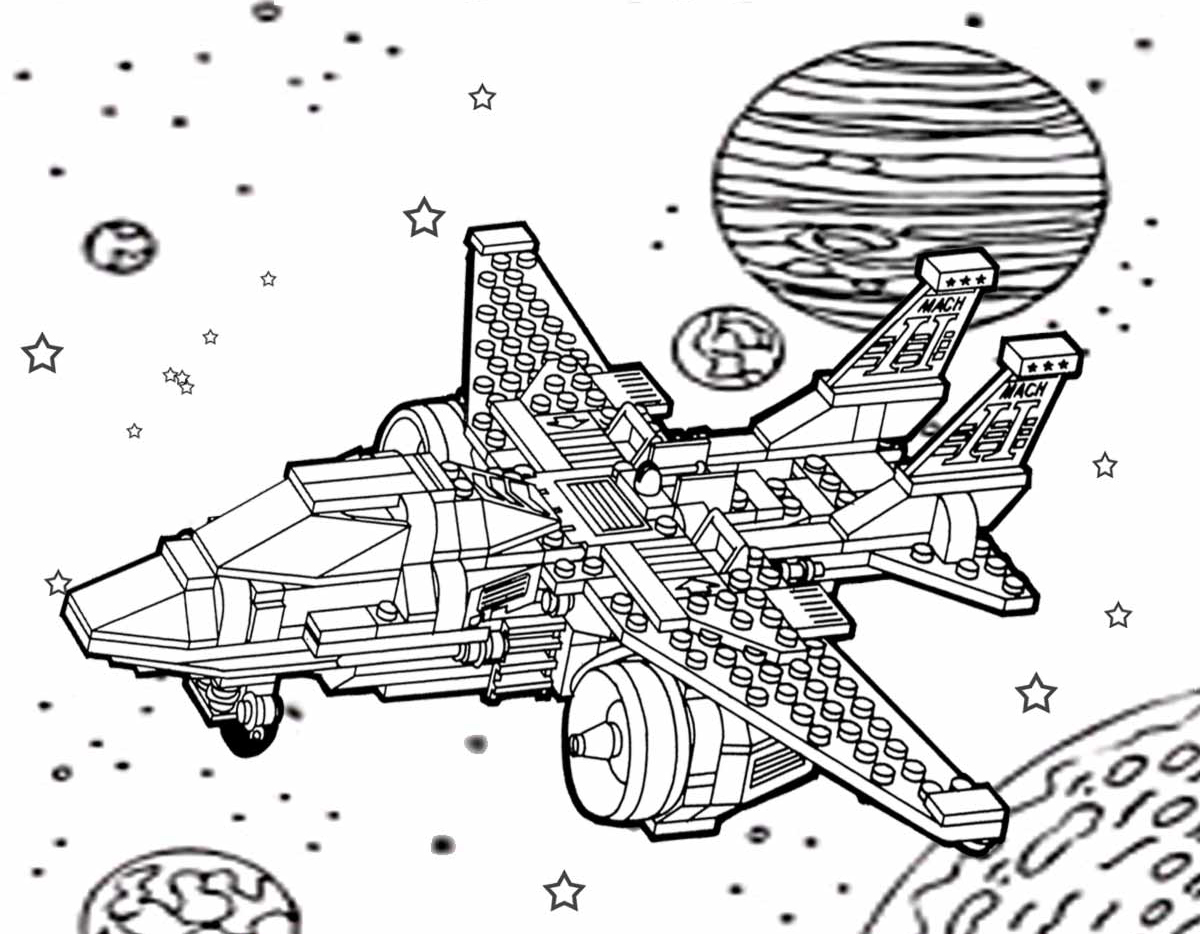 Galaxy coloring pages