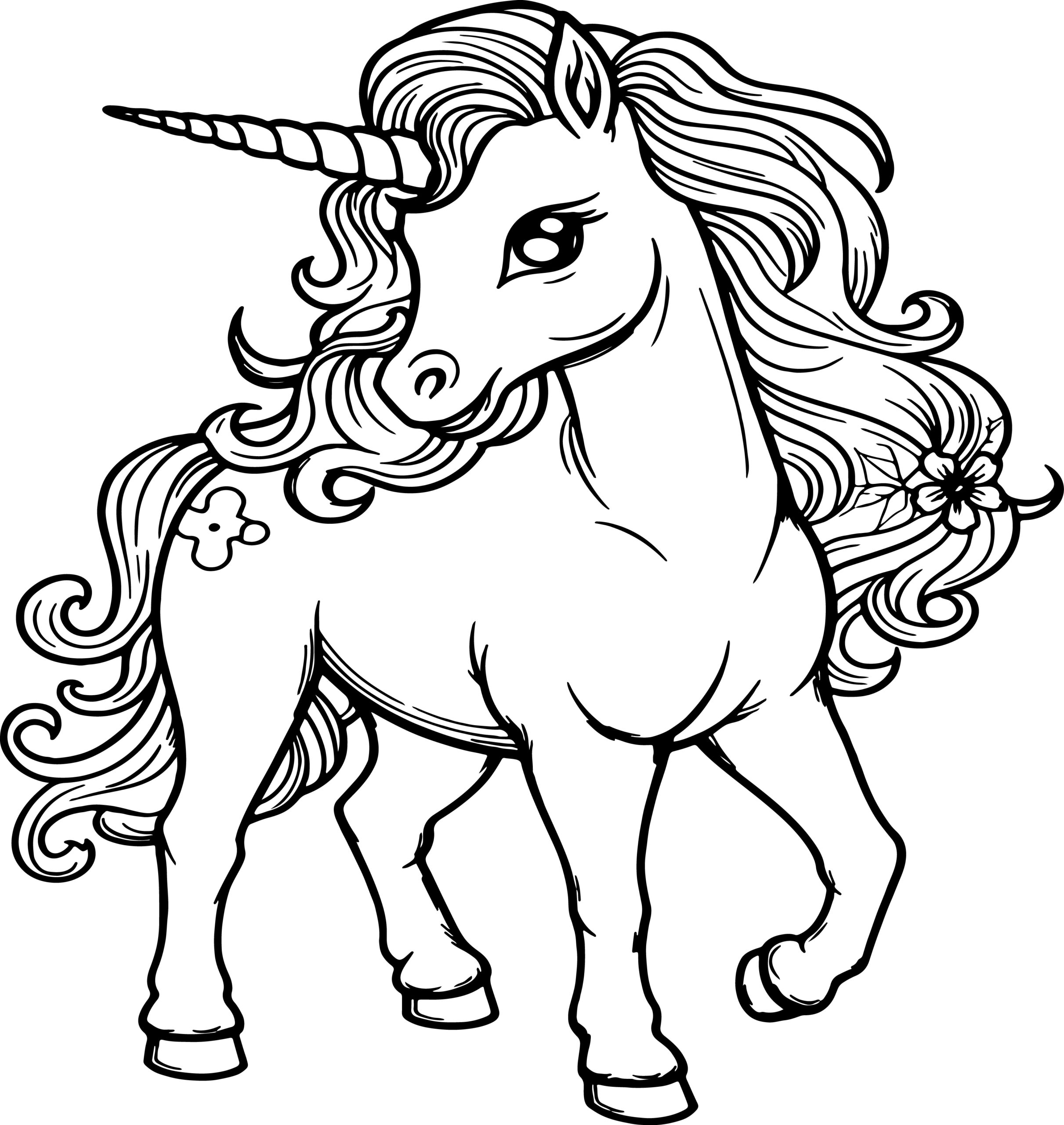 Beautiful unicorn coloring book for kids unicorn coloring pages made by teachers