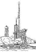 Spacex coloring pages free coloring pages