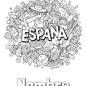 Spain coloring pages printable for free download