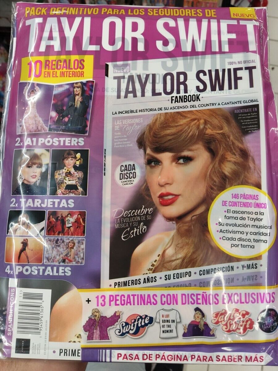 New taylor swift fanbook spain magazine pages october