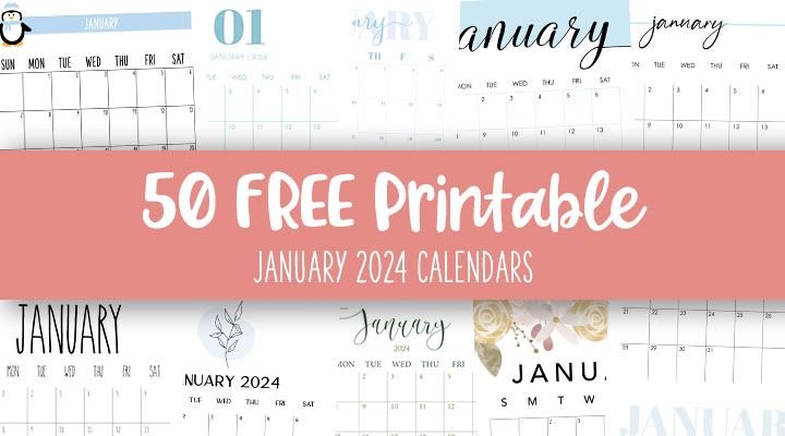 January calendars