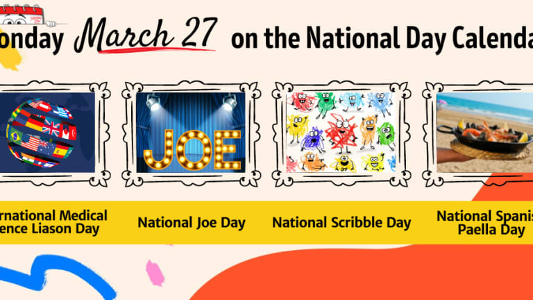 March national joe day national scribble day national spanish paella day international medical science liaison day