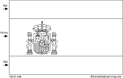 Flag of spain quizprintout