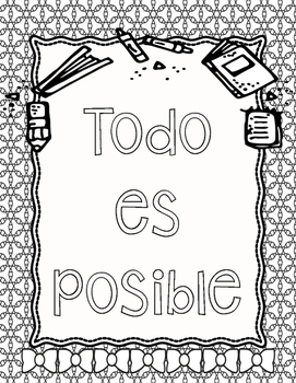 Paginas para colorearcitas spanish coloring pages