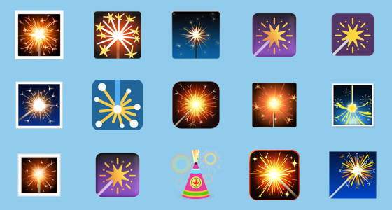 Ð sparkler emoji