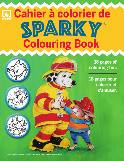 Sparkys colouring activity books value pack