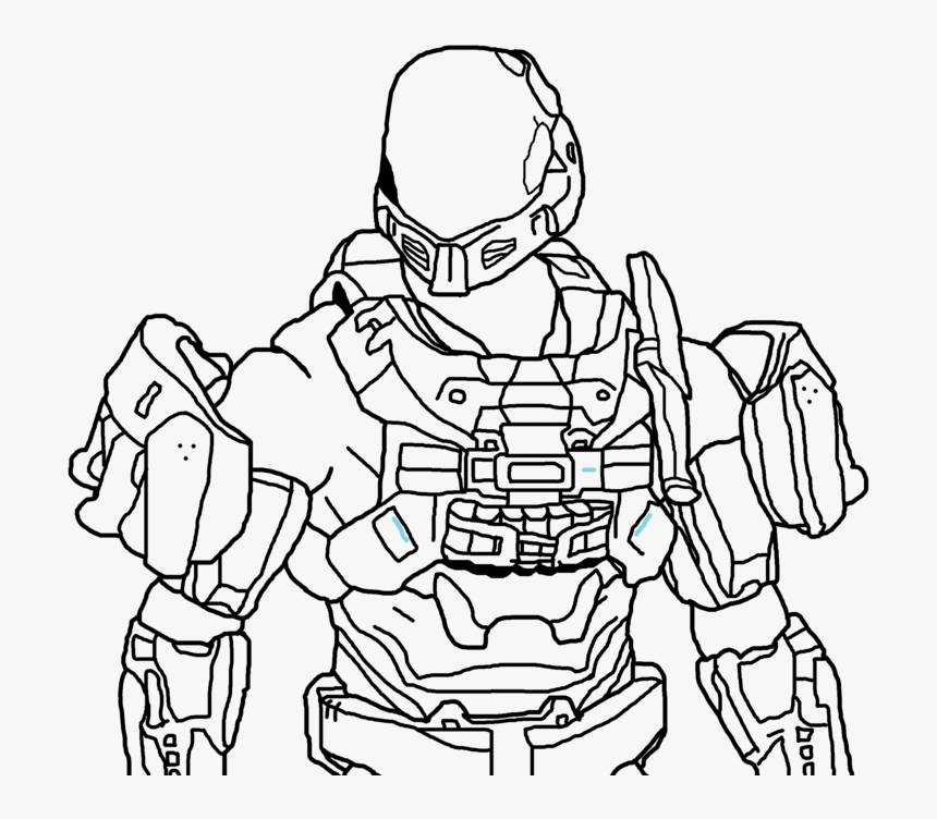 Halo coloring pages printable for free download