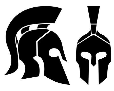 Spartan helmet front images â browse photos vectors and video