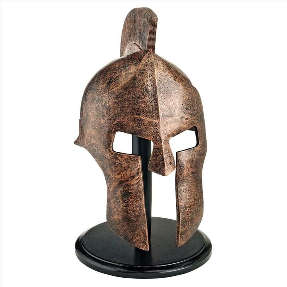 Greek spartan helmet