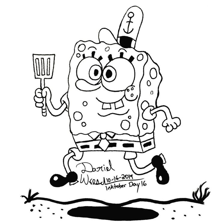 Daniel wresch on instagram âi followed mike doughertys mikecartoons spongebob and patrick nick animation draw along tâ animated drawings spongebob animation