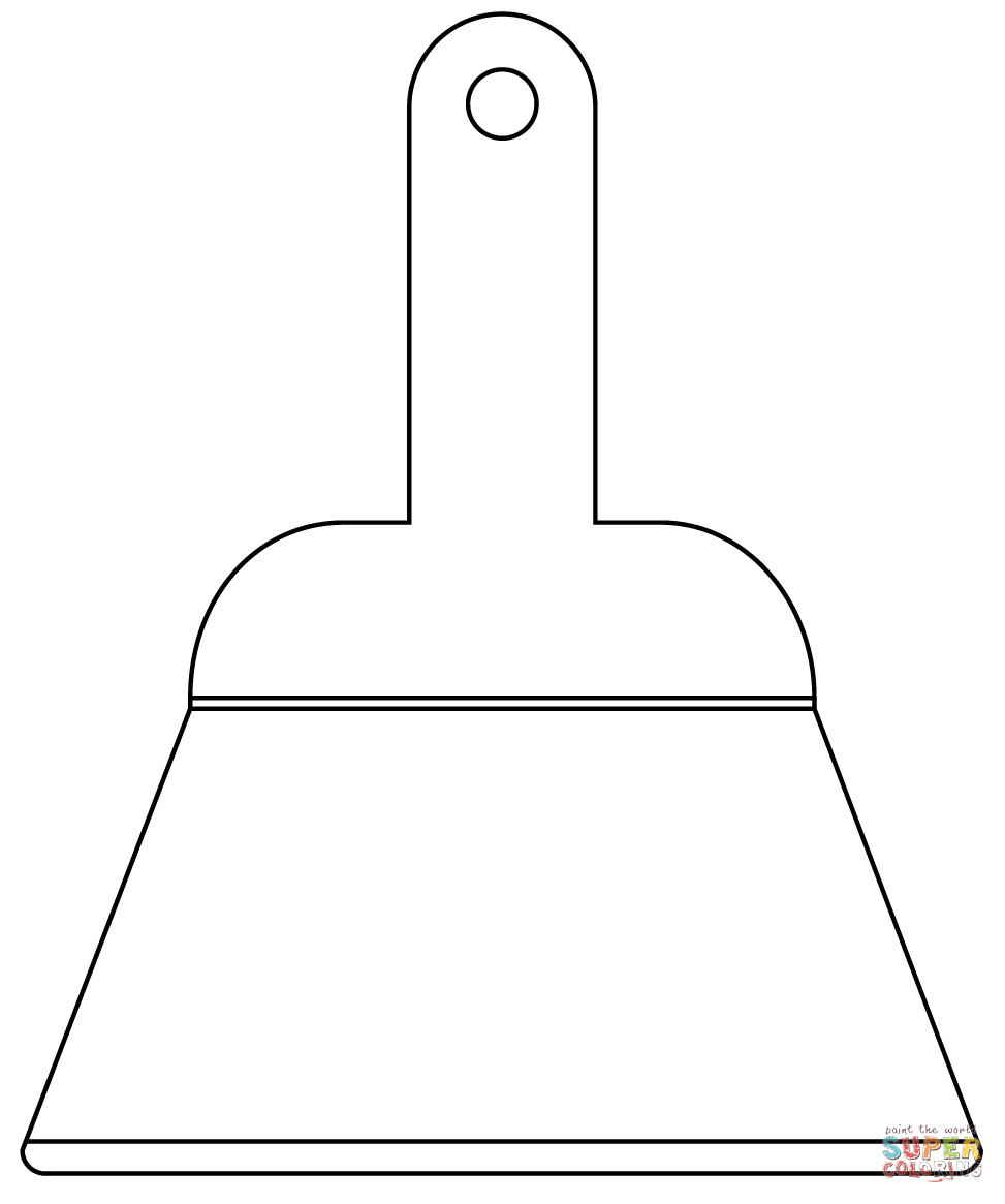 Spatula coloring page free printable coloring pages