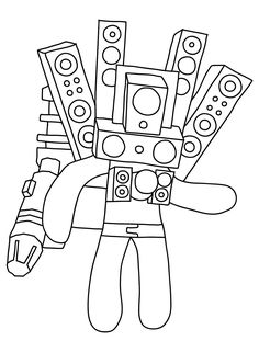 Titan speakerman coloring pages ideas coloring pages titans coloring pages for kids