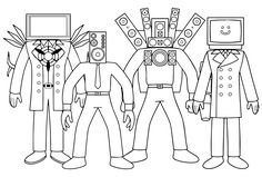 Titan speakerman coloring pages ideas coloring pages titans coloring pages for kids