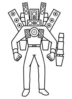 Titan speakerman coloring pages ideas coloring pages titans coloring pages for kids