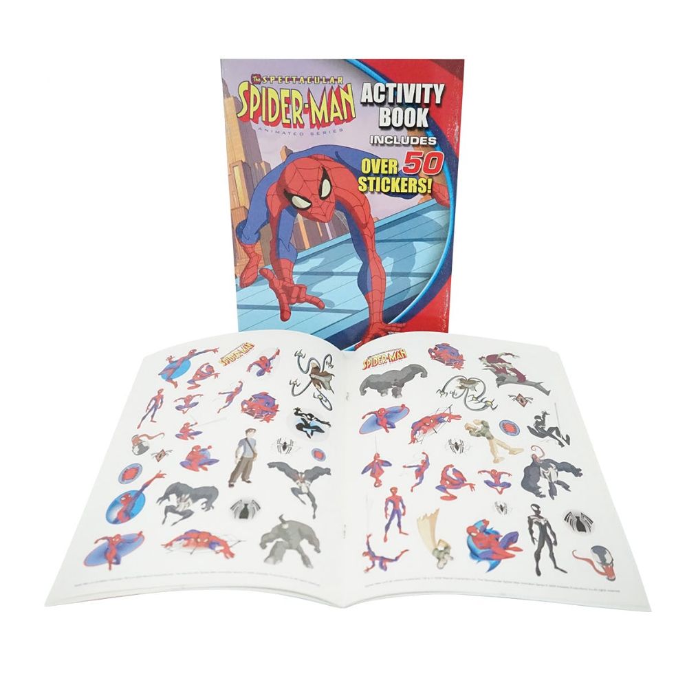 Bulk spiderman kids activity coloring book