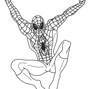 Spiderman coloring pages printable for free download