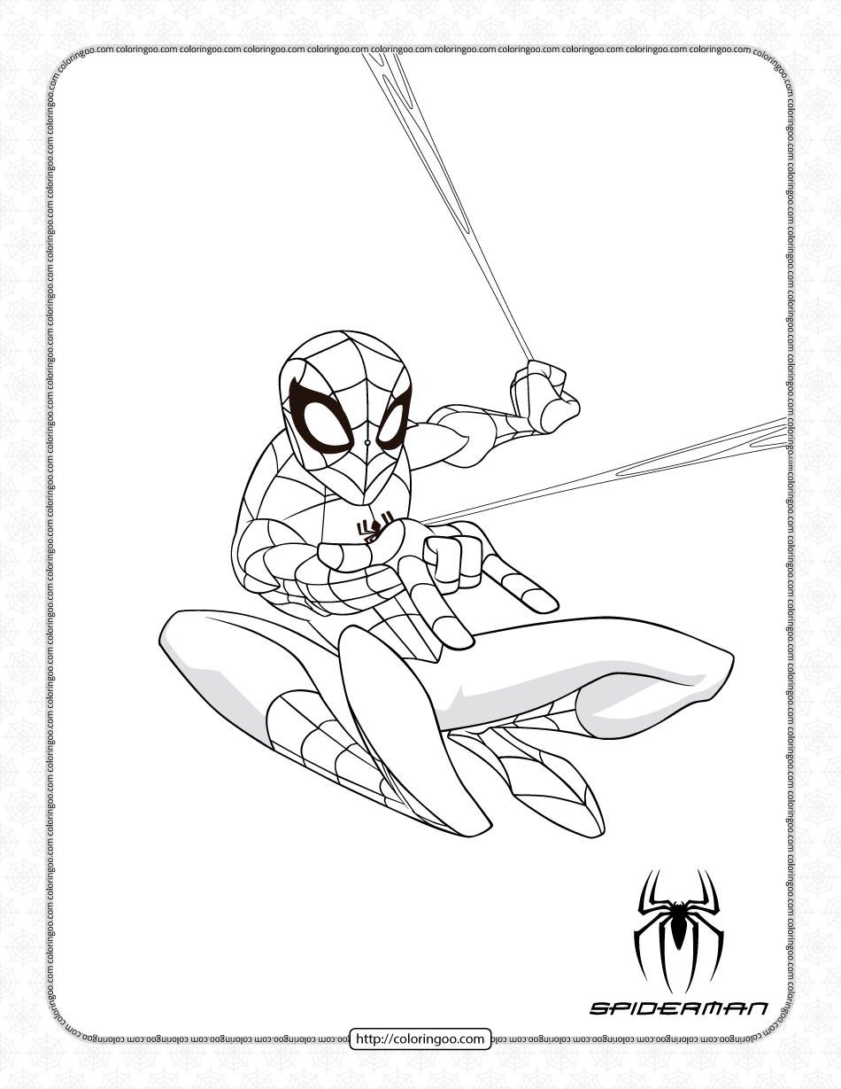 Free printable spiderman hero coloring page spiderman coloring coloring pages art book pdf