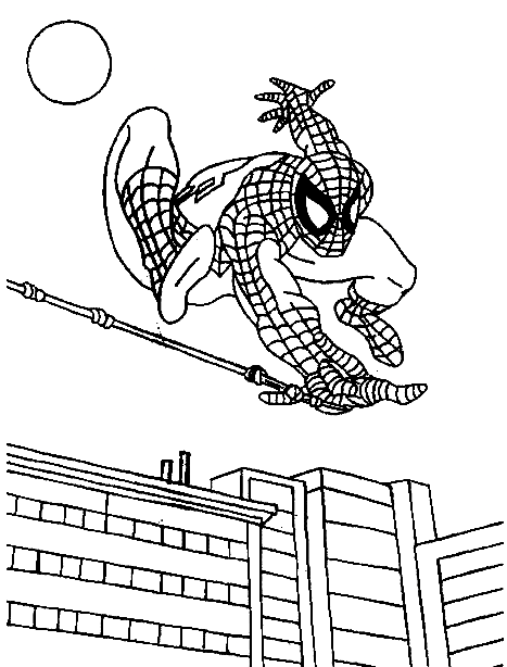 Spiderman coloring pages printable for free download