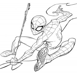 Spiderman coloring pages