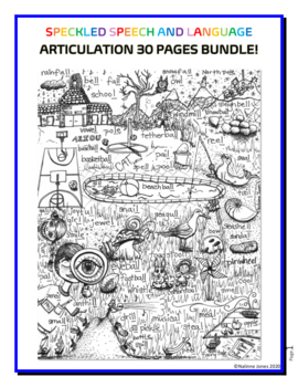 Articulation coloring pages