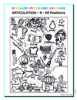 Speech therapy articulation