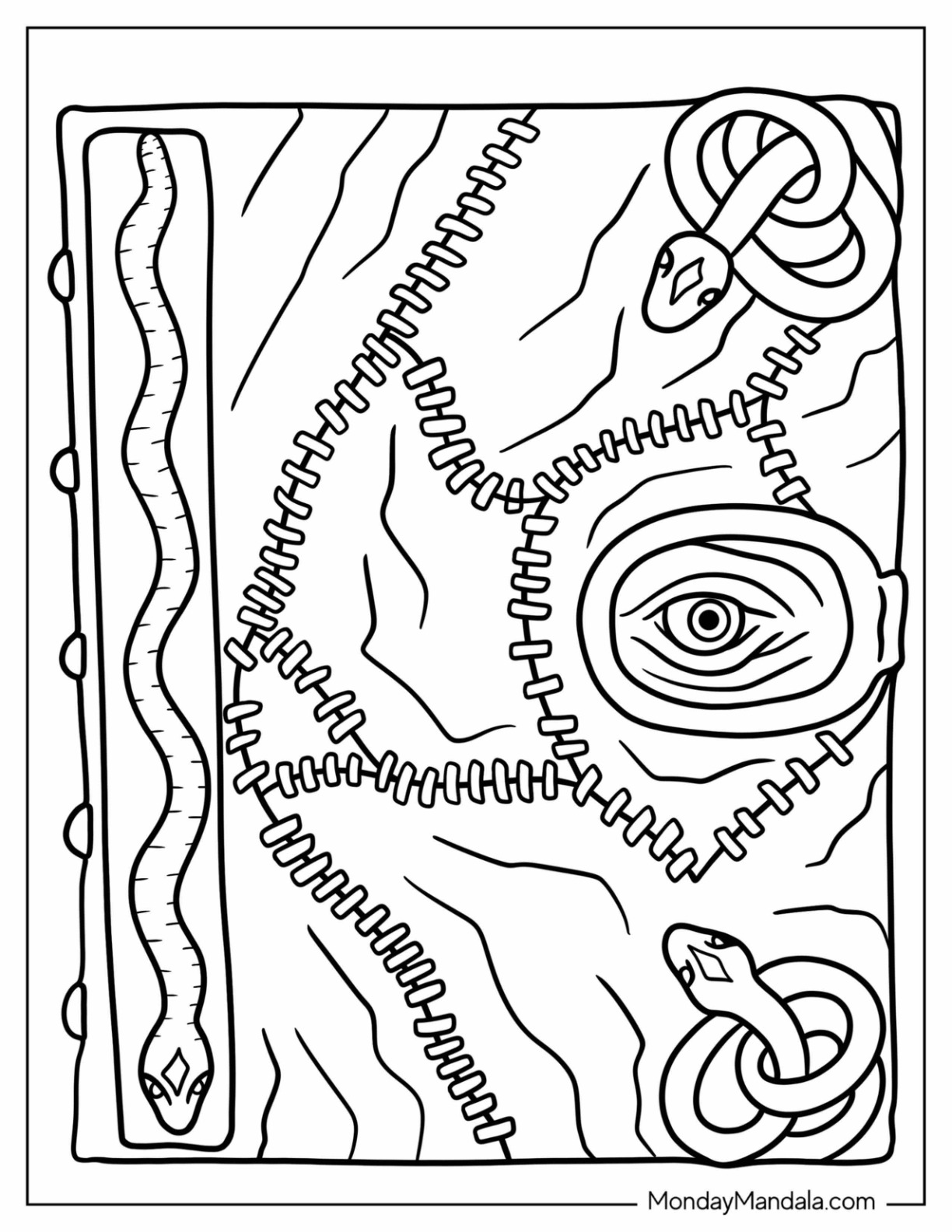 Hocus pocus coloring pages free pdf printables