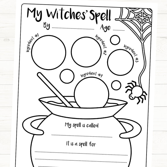 My witches spell â messy little monster shop