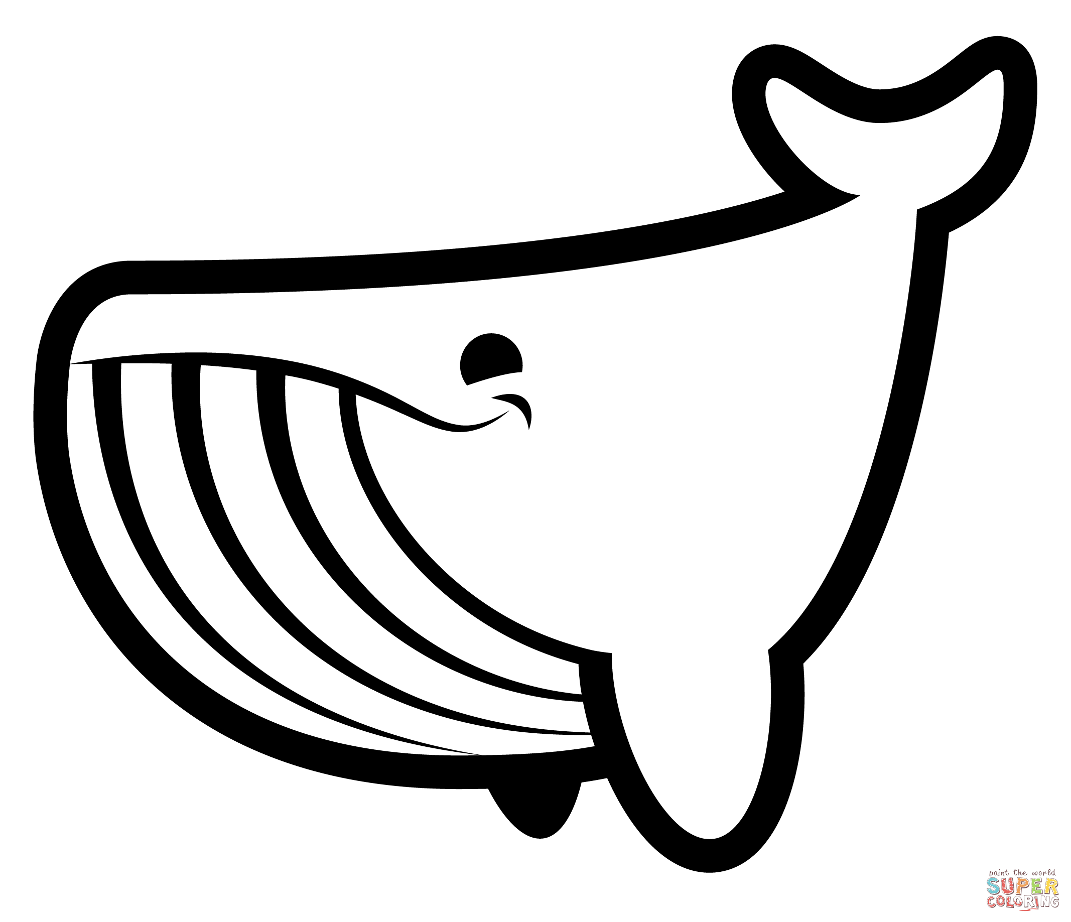 Whale emoji coloring page free printable coloring pages