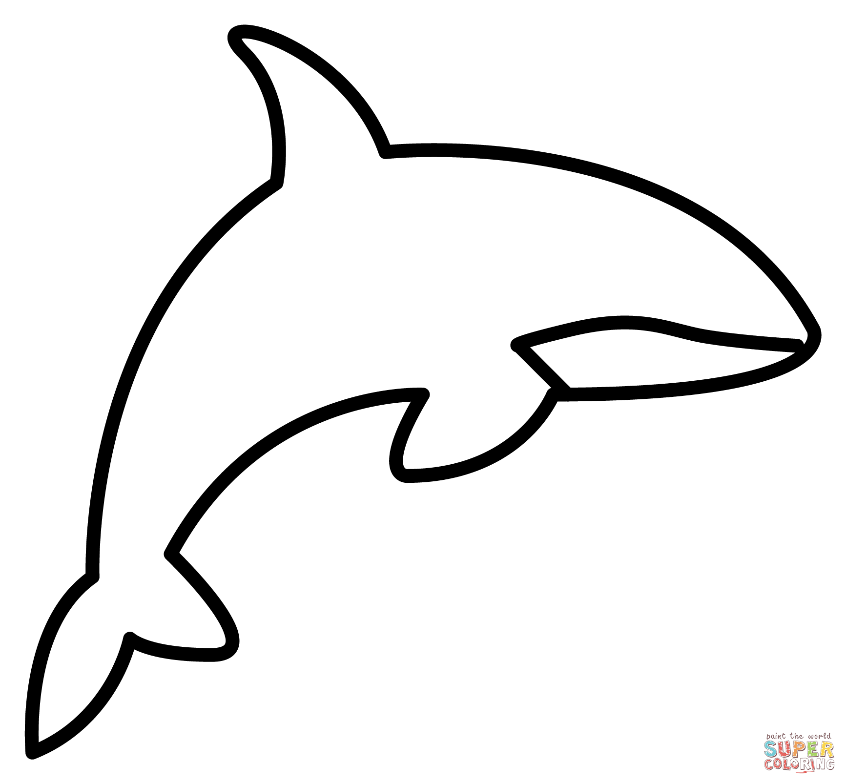 Killer whale emoji coloring page free printable coloring pages