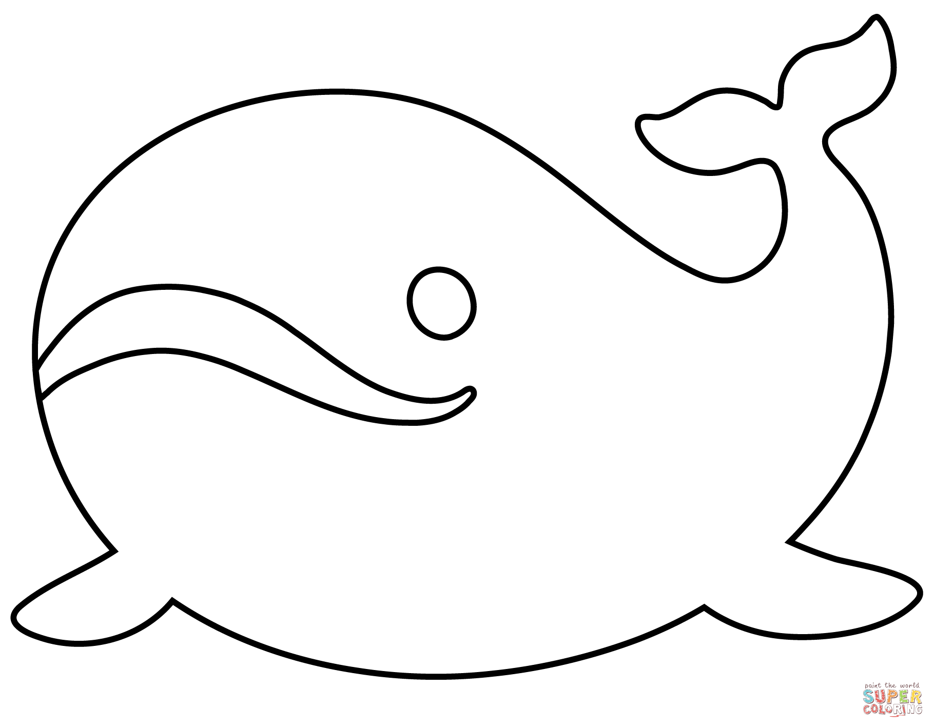 Whale emoji coloring page free printable coloring pages