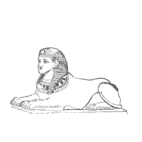 Sphinx coloring pages