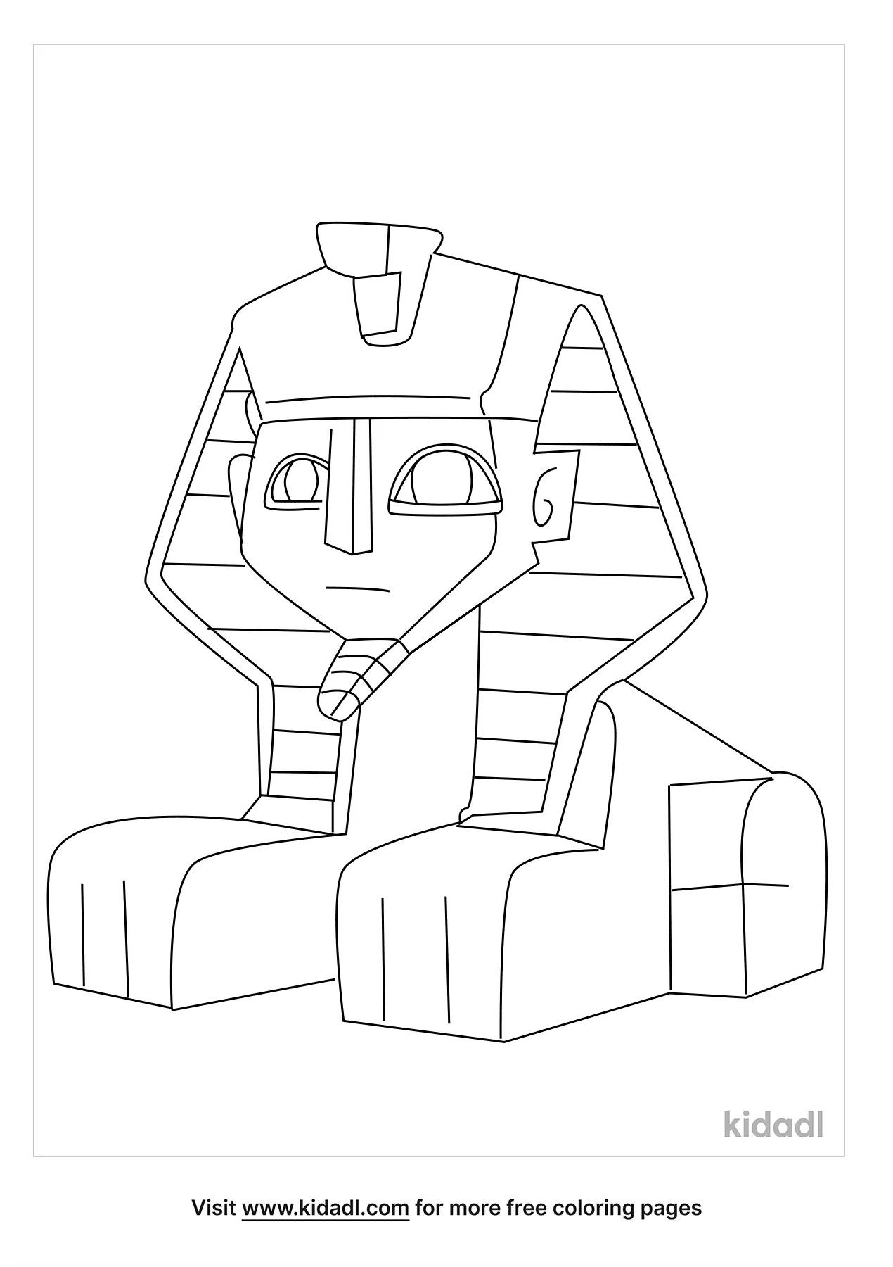 Free sphinx coloring page coloring page printables