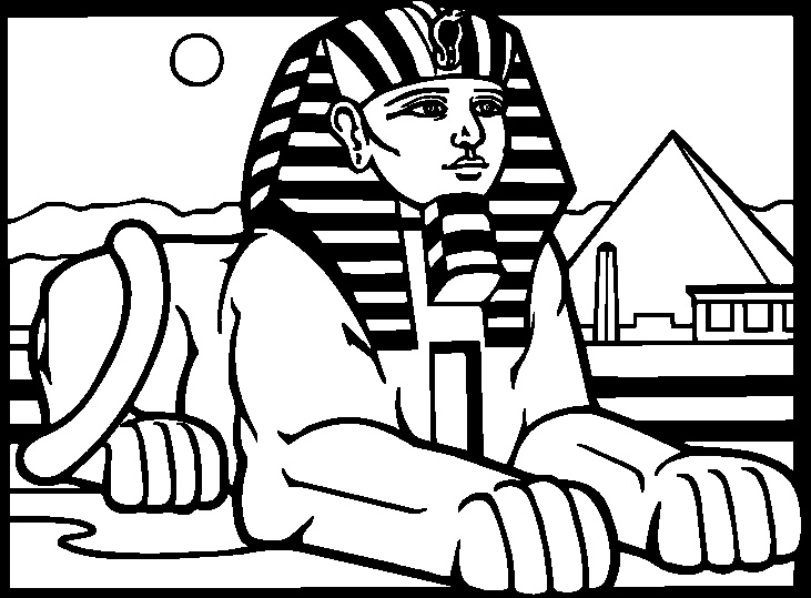 Ancient egypt coloring pages