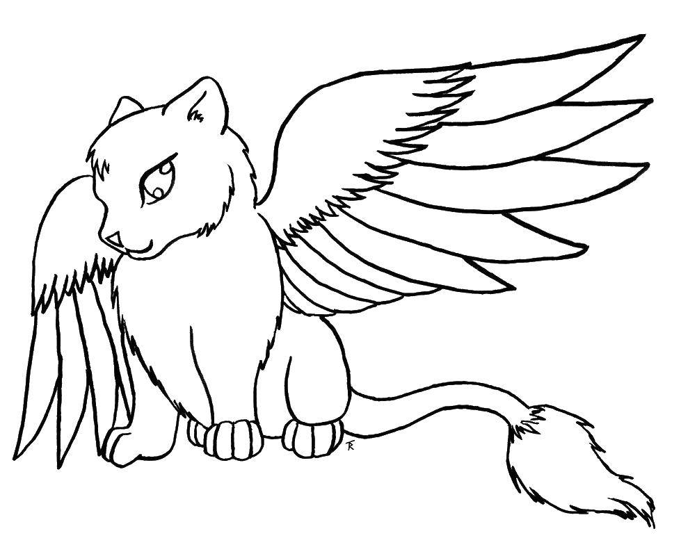 Online coloring pages sphinx coloring page sphinx the magic of creation