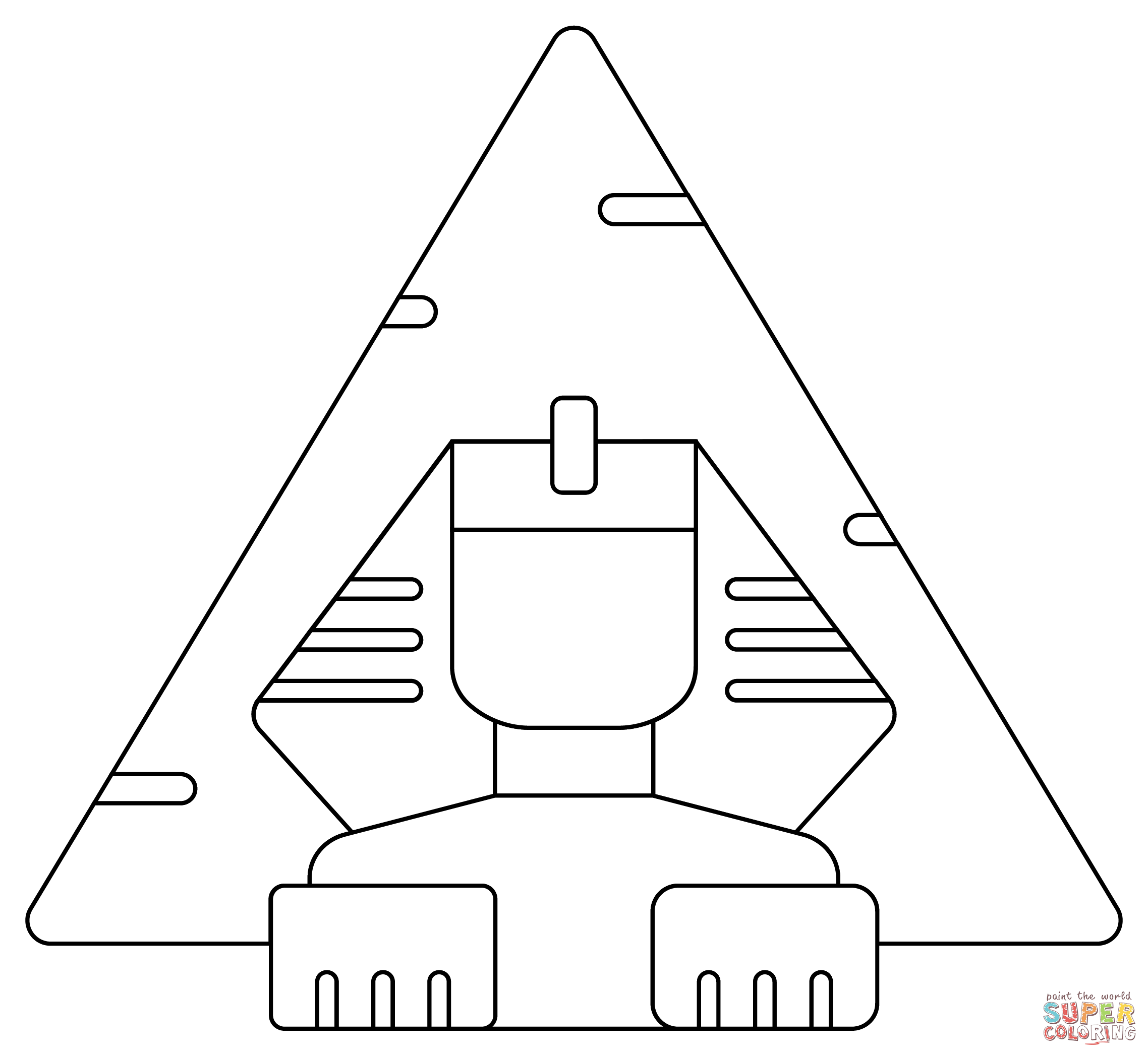 Egyptian sphinx coloring page free printable coloring pages