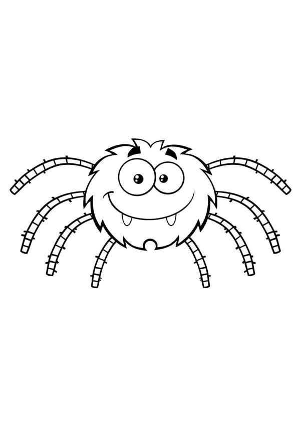 Coloring pages animated spider coloring pages for kids