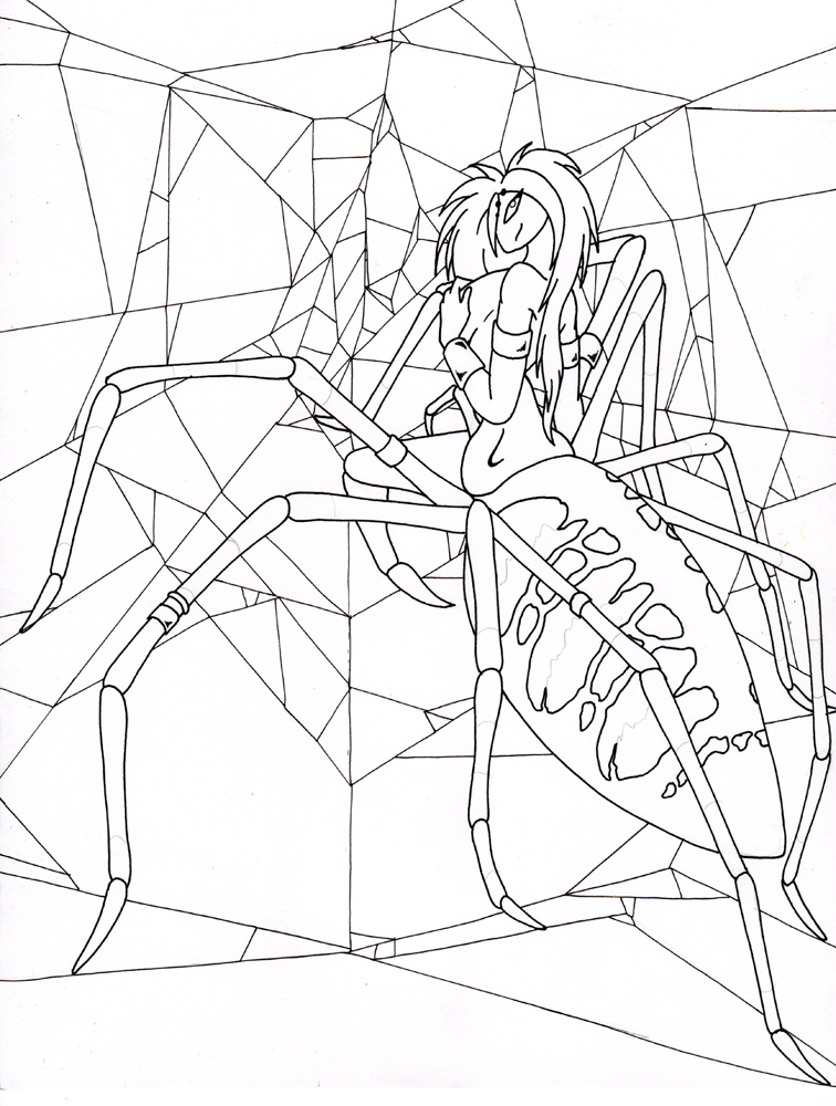 Spider girl by tierafoxglove