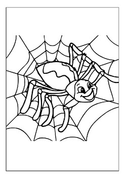 Celebrate halloween with the printable spider web coloring pages collection pdf