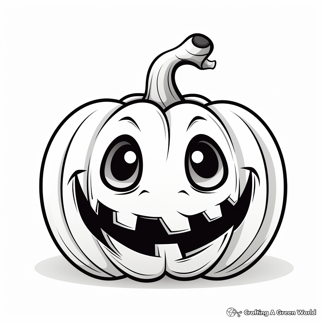 Jack o lantern coloring pages