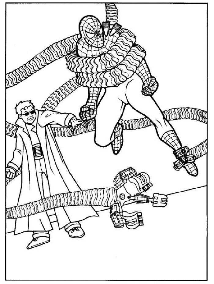 Coloring pages top spiderman coloring pages