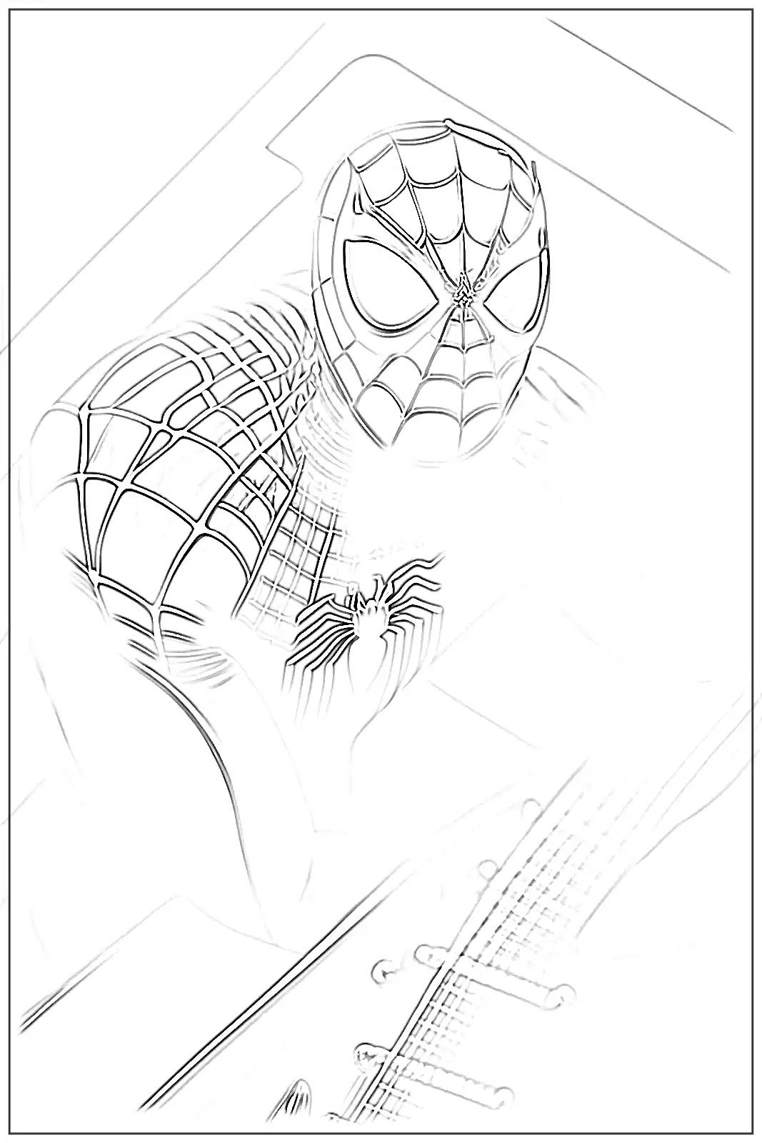 Á spiderman coloring pages â free printable sheets for kids