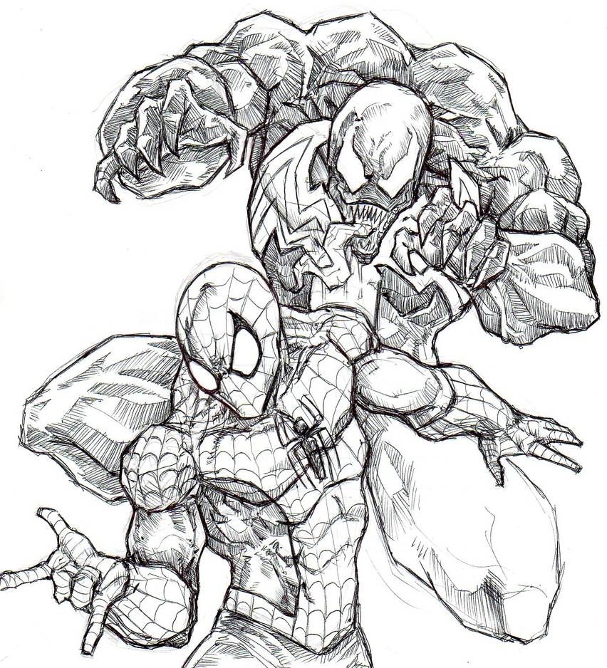 Venom and spider