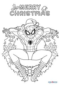 Free printable spiderman christmas coloring pages for kids in spiderman christmas christmas coloring pages christmas coloring sheets