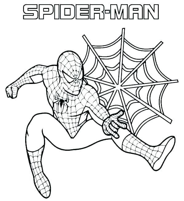 Coloring pages spiderman coloring pages